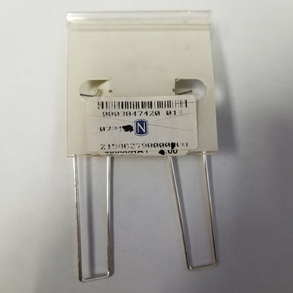 ✅#1026S Rachel NYC RARE Elegant Gorgeous Silver Bar Earrings & Wire Necklace - Picture 13 of 15